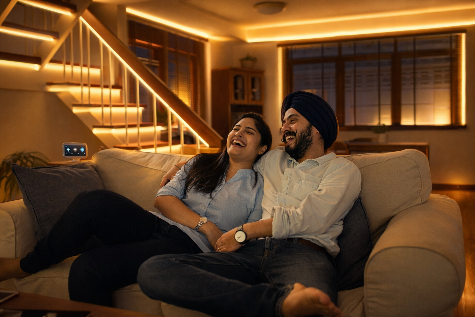 Smart home background